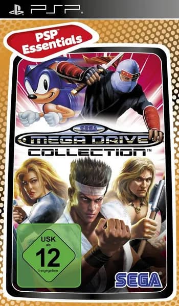 Игра PSP Sega Mega Drive Collection (PlayStation Portable (PSP), Русская версия)