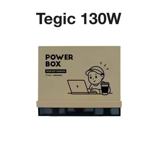 Станция зарядки многопортовая Tegic QuickBee 130W