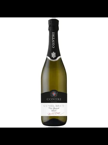 Вино игристое Cuvee Brut белое брют 0,75 л