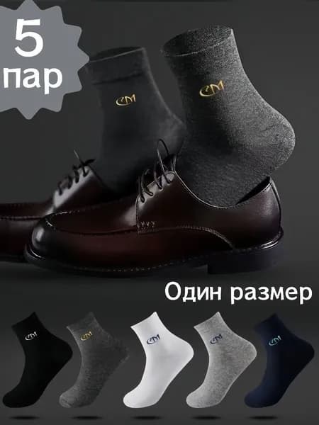 Носки мужские, 5 пар
