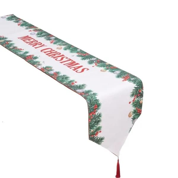 Новогодний скатерть-дорожка, 06