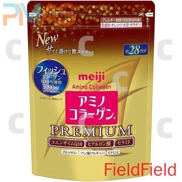 Amino collagen Meiji / Японский коллаген гидролизованный морской с витамином С