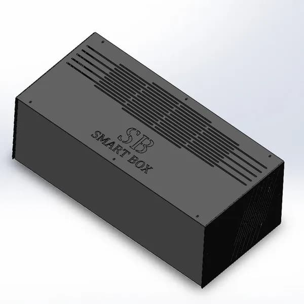 Металлический Корпус РЭА SMART_BOX (240Дх520Шх195В мм)