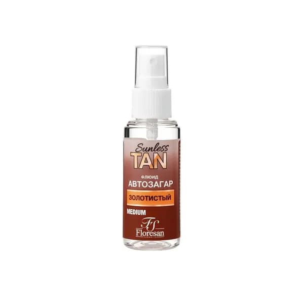 Floresan Флюид-автозагар Sunless Tan Золотистый, 50 мл