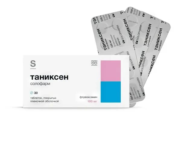 Таниксен Солофарм таблетки, покрытые пленочной оболочкой 100 мг, 30 шт.