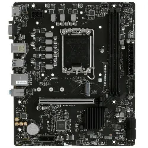 MSI PRO H610M-E DDR4, LGA 1700, DDR4, Материнская плата