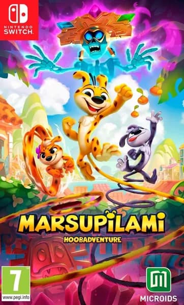 Игра Marsupilami Hoobadventure Switch Картридж на Nintendo Switch