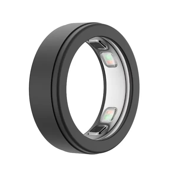 Мягкий силиконовый чехол для кольца Oura Ring 5, чёрный, размер S