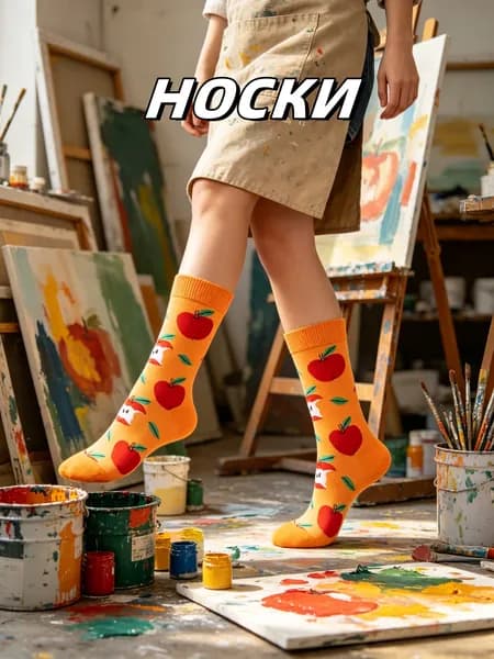 Носки StepNote мужские, женские Модные носки, 1 пара