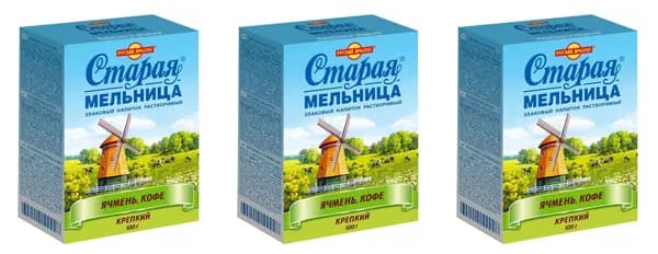 Московская кофейня на паяхъ Кофейный напиток Летний, крепкий, 100 г, 3 шт