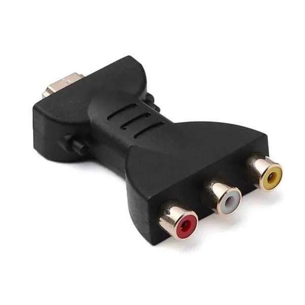 Переходник HDMI на RCA, черный