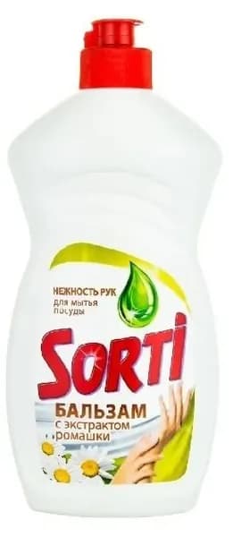 Sorti Средство для мытья посуды с экстрактом Ромашки, 450 мл