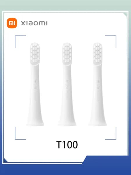 Сменные насадки для электрической зубной щетки mijia Sonic Electric Toothbrush T100 3шт.