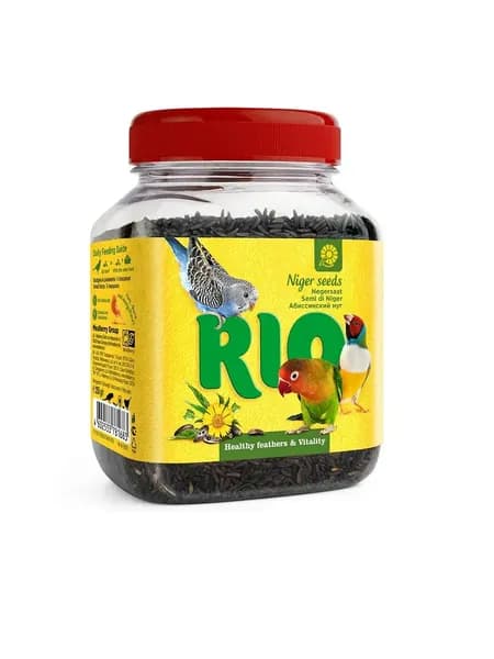 RIO Лакомство для декоративных птиц, абиссинский нуг, 250 гр, 1 уп