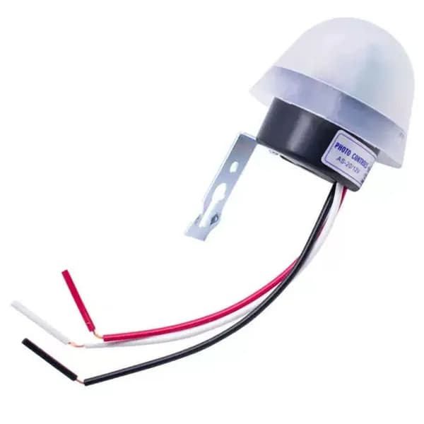 AS-20 DC 12V, водонепроницаемое чувствительное фото-реле для уличного светодиодного освещения, автоматическое включение/выключение