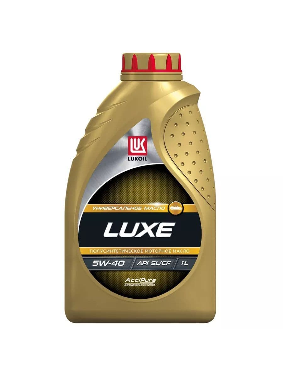 ЛУКОЙЛ (LUKOIL) ЛЮКС 5W-40 Масло моторное, Полусинтетическое, 1 л