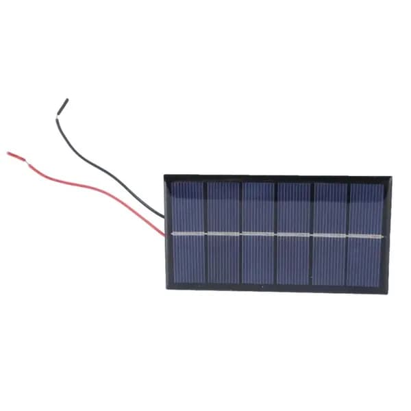 (1шт) солнечная панель 3V220MA с проводом 60x110 мм