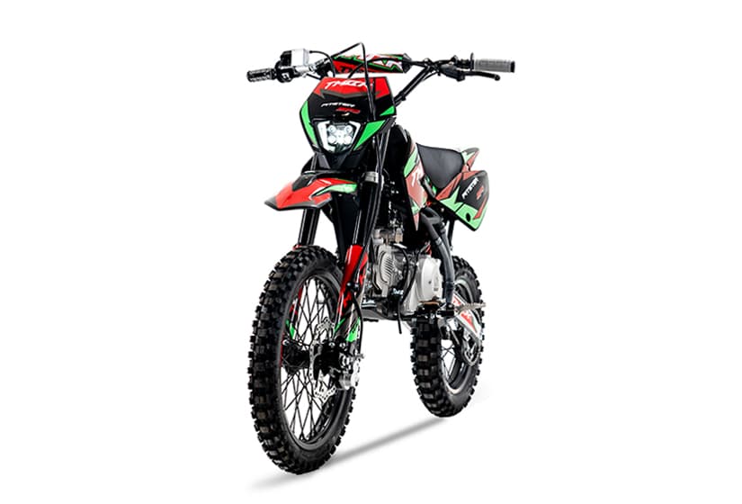 Питбайк TMBK Pitster SP2125cc (17/14) Red/Green (без ПТС в заводской упаковке)