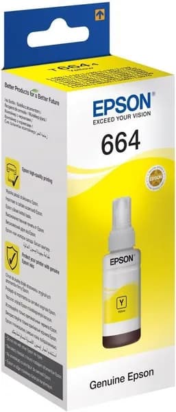 Epson Чернила, оригинал, Желтый (yellow), 1 шт