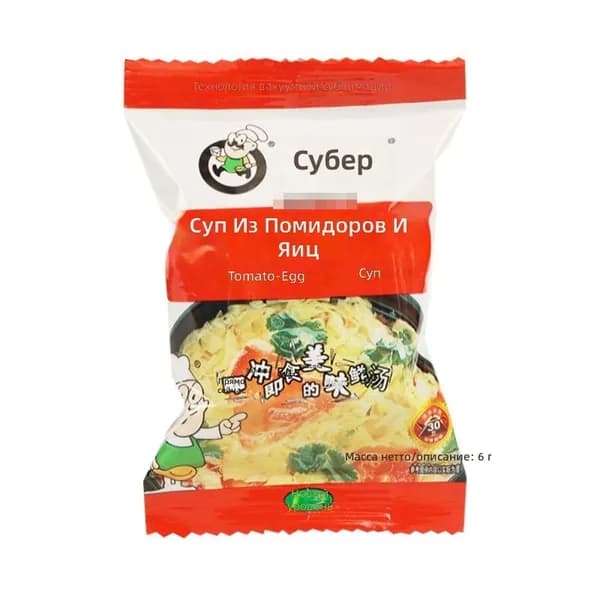 Субо суп-порошок с яйцом и помидорами, 6 г