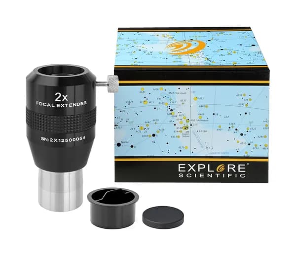 Телеэкстендер, Линза-барлоу EXPLORE SCIENTIFIC Focal Extender 2x 31.7mm/1.25"