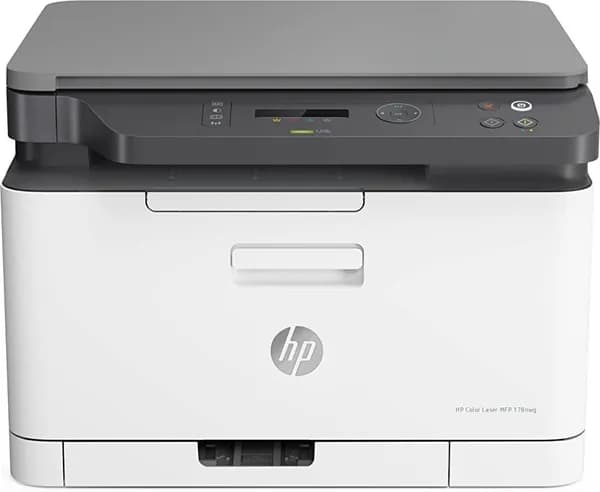 HP МФУ Лазерное , белый