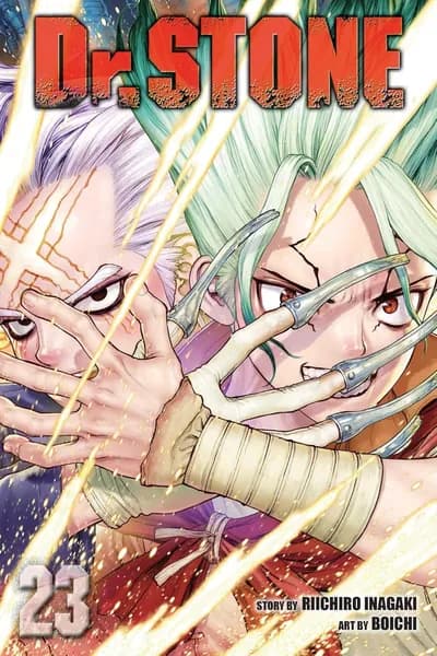 Манга Доктор Стоун (Dr. Stone). Vol. 1-27. ( Riichiro Inagaki .Boichi )