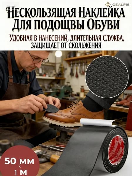 Противоскользящая лента 51 мм 1 м, 1 шт