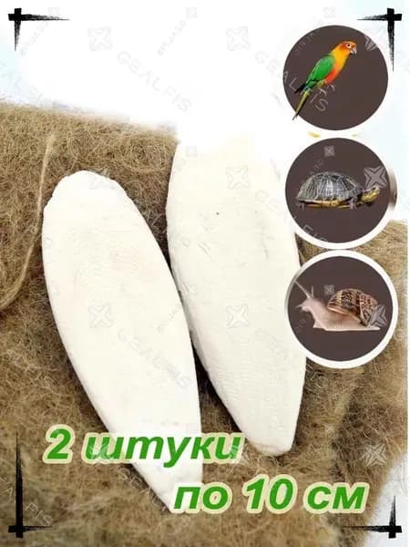Сепия - панцирь каракатицы для птиц, улиток,попугаев