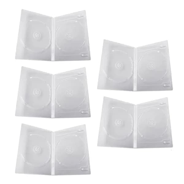Прозрачный портативный футляр для CD, 5