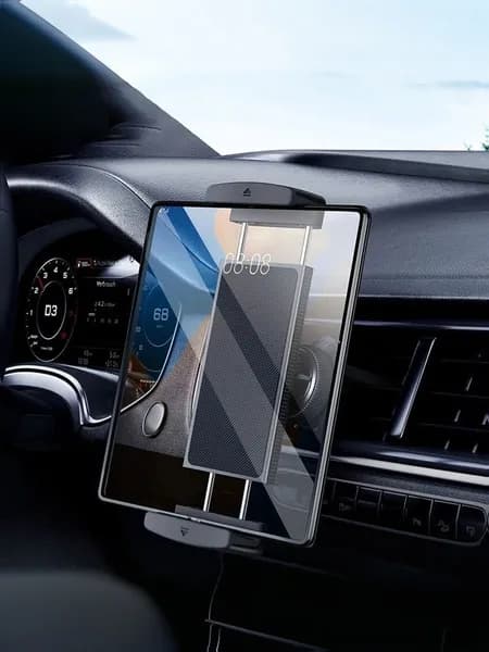 Автомобильное крепление для телефона для Samsung Galaxy Z Fold 6 5 4 3 2, вращающееся вентиляционное отверстие, держатель для телефона и планшета, подходит для устройств с диагональю 4-13 дюйма