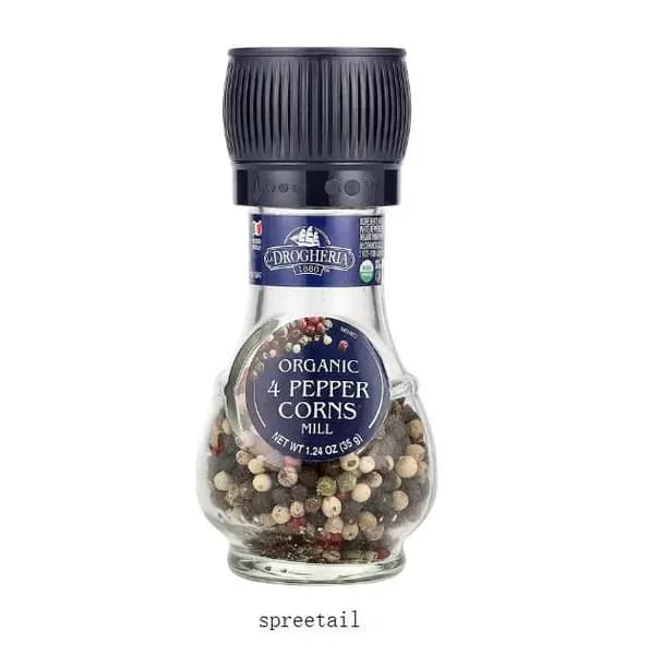 Drogheria & Alimentari,4 органических молотых перца, 1,24 унции (35 грамм)
