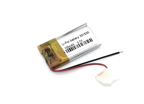 Аккумулятор Li-Pol (батарея) 3*15*30mm 2pin 3.7V/100mAh