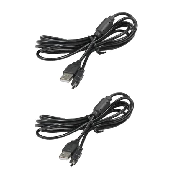 USB-кабель для зарядки беспроводного геймпада PS3 с магнитным кольцом, длина 1,8 м, чёрный