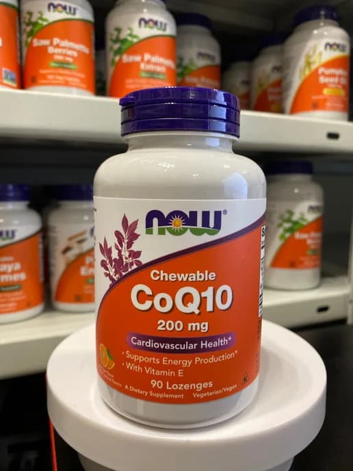 CoQ10 200 mg - Жевательный Coq10 с витамином Е 90 шт