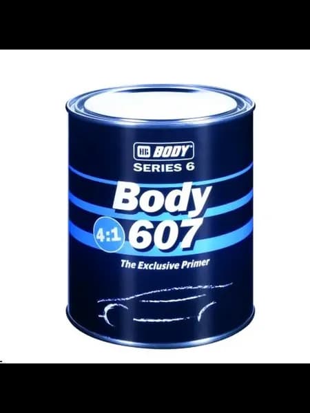 Грунт акриловый двухкомпонентный HS (4 1) 0 8л черный Body 6