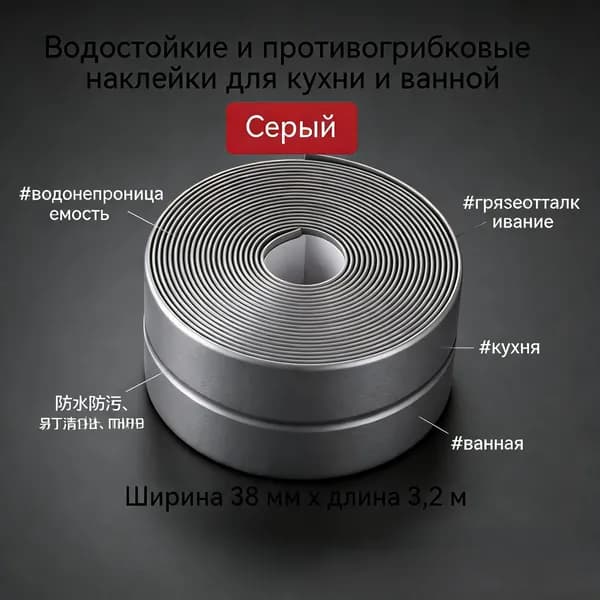 Клейкая лента 38 мм 3.2 м