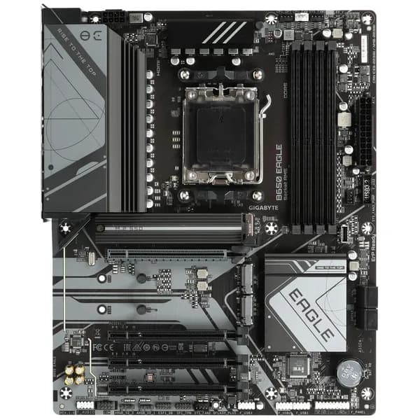 Материнская плата Gigabyte ATX, AM5, DDR5, B650 EAGLE. Товар уцененный