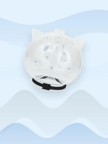 Космический шлем-конус для кошек, - S