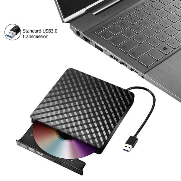 USB 3.0 Внешний DVD-рекордер CD/DVD-ROM, проигрыватель и записывающее устройство