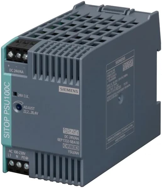 Источник постоянного тока Siemens 6EP1332-5BA10 230 В / 24 В 96 Вт 4025515152620