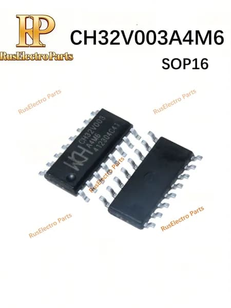 10 шт. CH32V003A4M6, корпус SMD SOP16