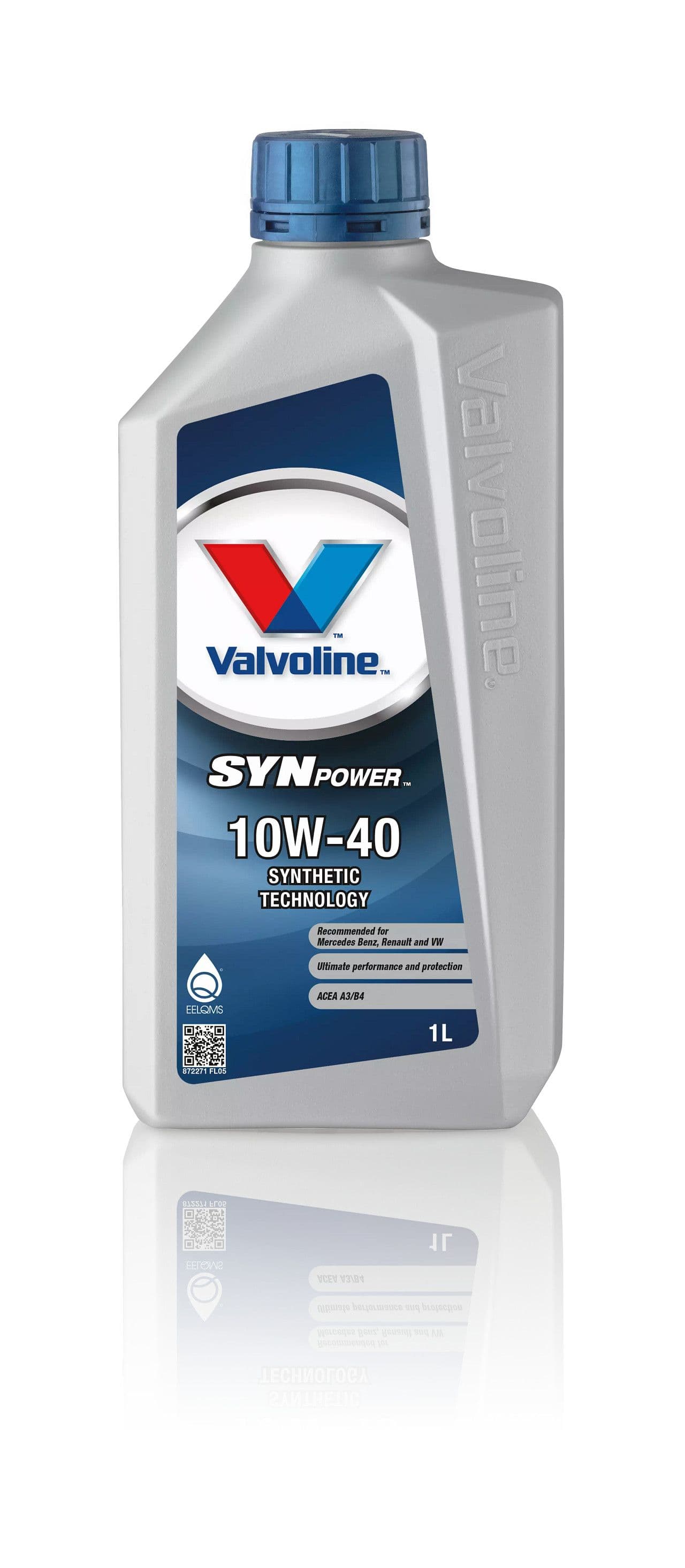 Valvoline synpower
 10W-40 Масло моторное, Полусинтетическое, 1 л