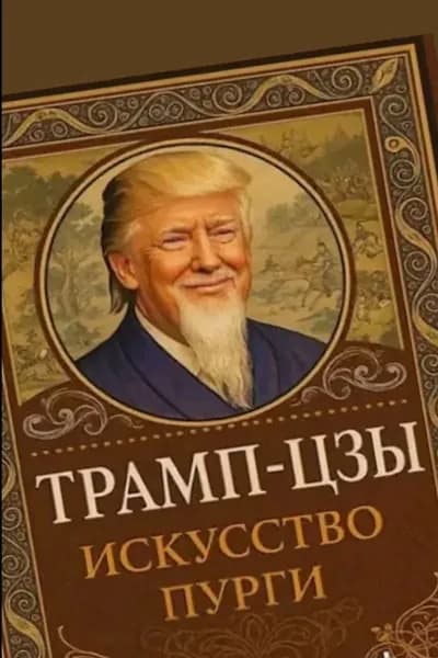 Голова Трампа, обложка книги, декоративная роспись по металлу, 20х30 см