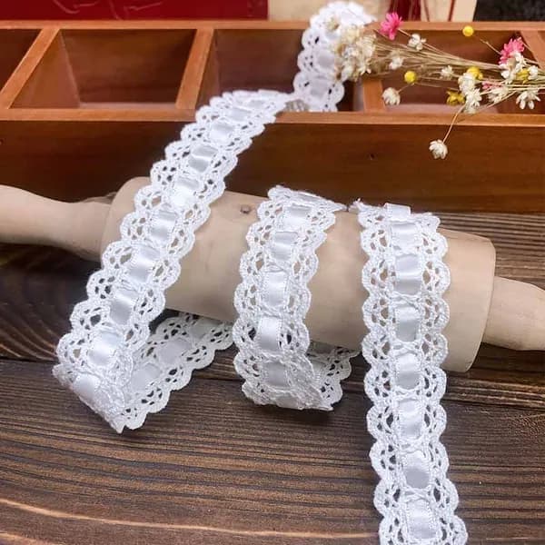 кружевные ленты для декора 1 м,из полиэстера