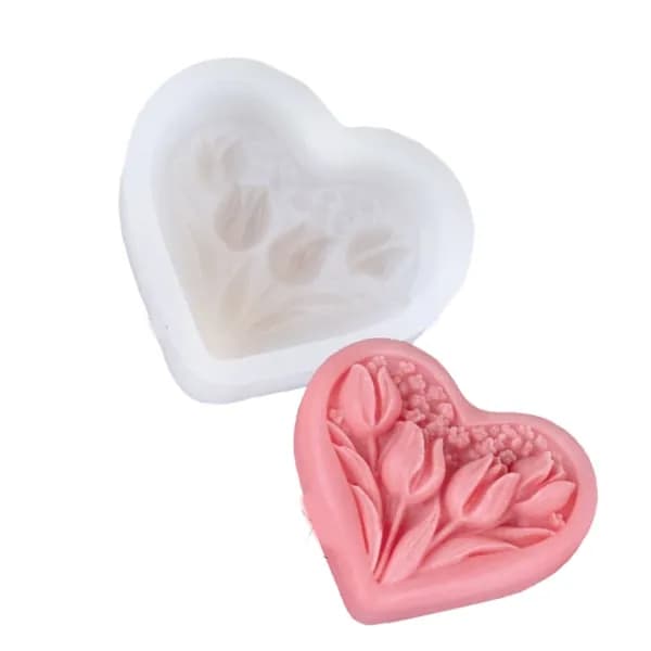 Силиконовая Форма Для Свечи Love Tulip Candle-GJ 053