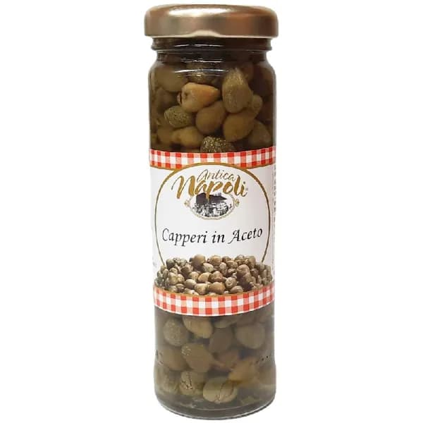 Каперсы ANTICA NAPOLI с уксусом /стекло/ 110г