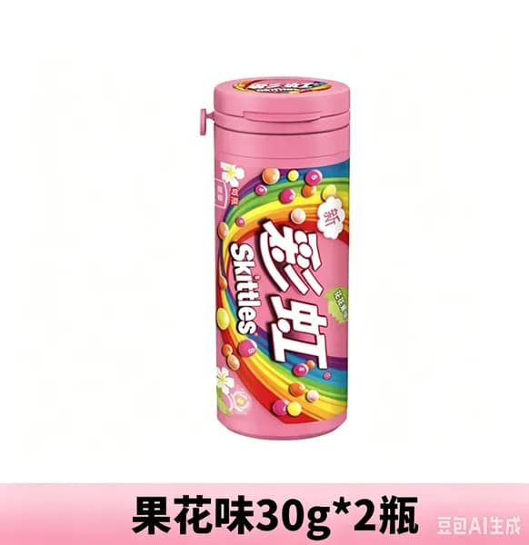 Сладости Skittles с необычным сочетанием цветов и фруктов в удобной упаковке