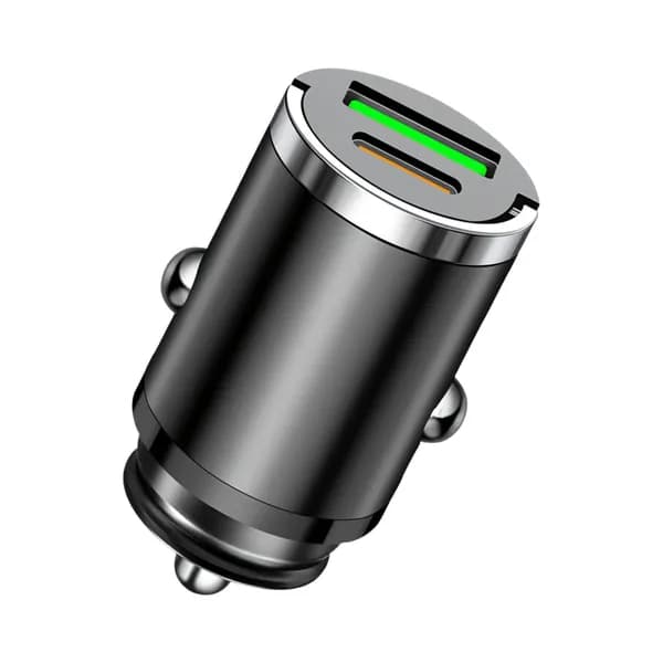 Автомобильное зарядное устройство мощностью 100 Вт c USB и Type-C-динамическим интерфейсом для компьютера