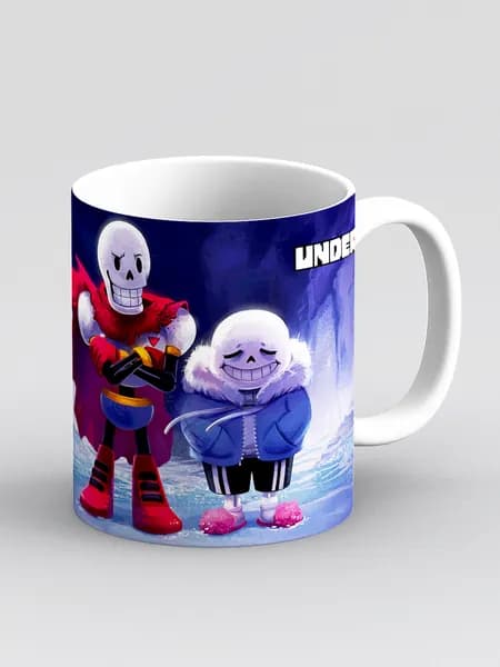Кружка "Undertale. Андертейл. Санс и Папирус"